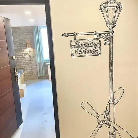 Lavender Circus Hand Drawn