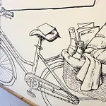아파트 Lavender Circus Hand Drawn 부다페스트