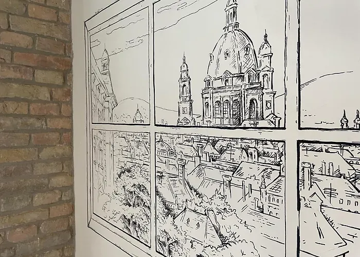 Lavender Circus Hand Drawn Apartments Apartment *