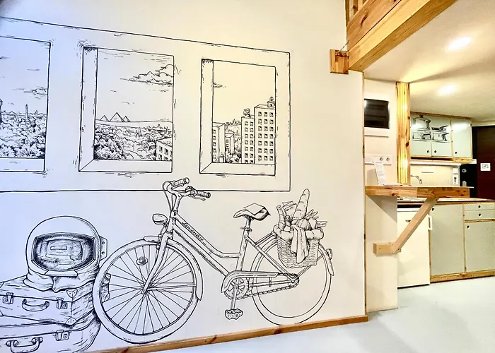 Lavender Circus Hand Drawn Apartments *