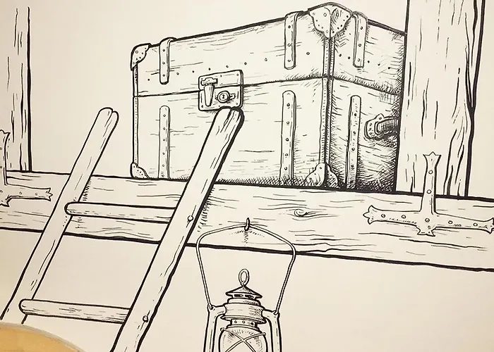 Appartamento Lavender Circus Hand Drawn *