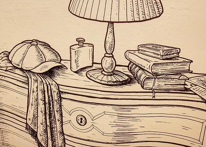 Appartamento Lavender Circus Hand Drawn Budapest